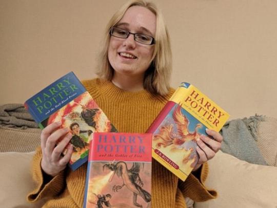 Британка случайно купила раритетные книги о Гарри Поттере за три фунта вместо 60 тысяч (фото)