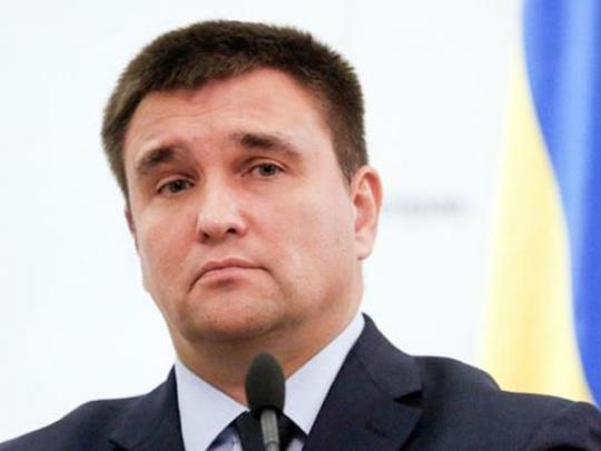 Климкин огорчен попытками манипулировать его предложением о введении латиницы