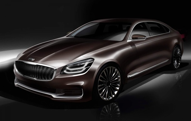 Появилось изображение нового седана Kia K900