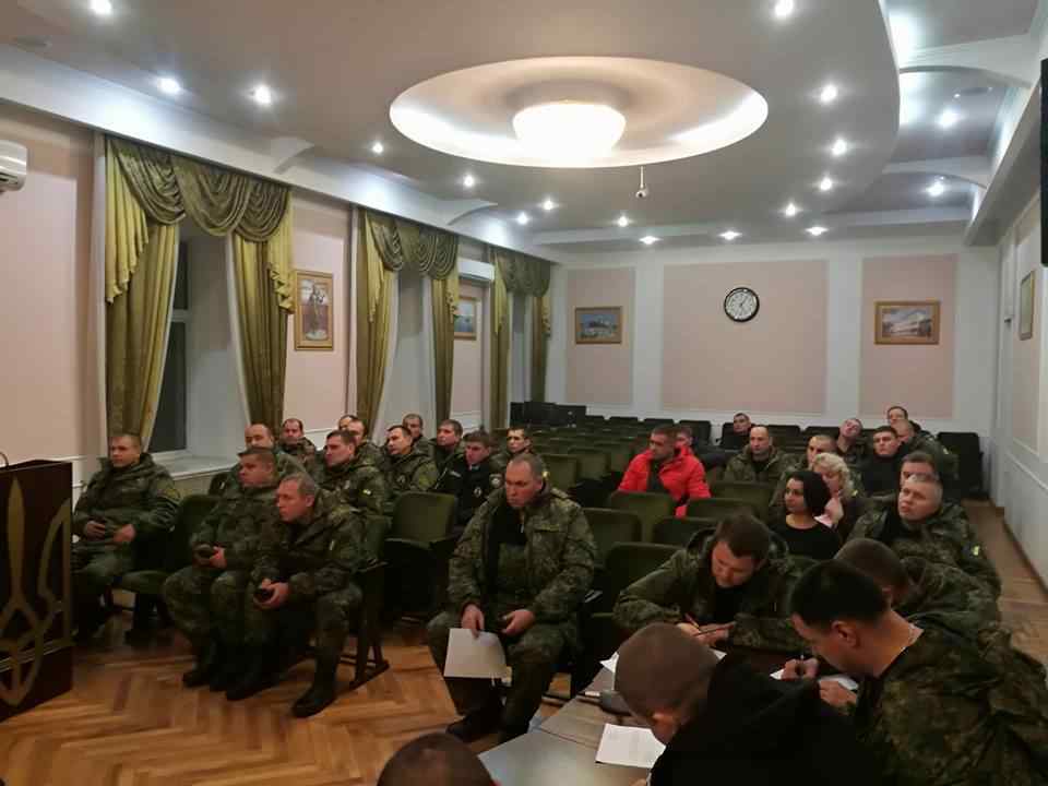 Сотрудники полиции Одесской области отправились в зону АТО. Фото