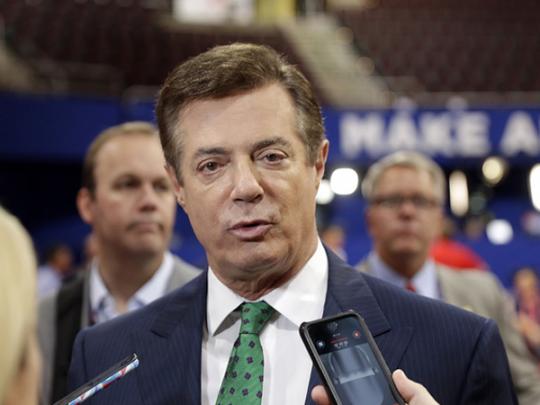 Спецпрокурор США обвинил Манафорта в сокрытии полученных в Украине $30 млн
