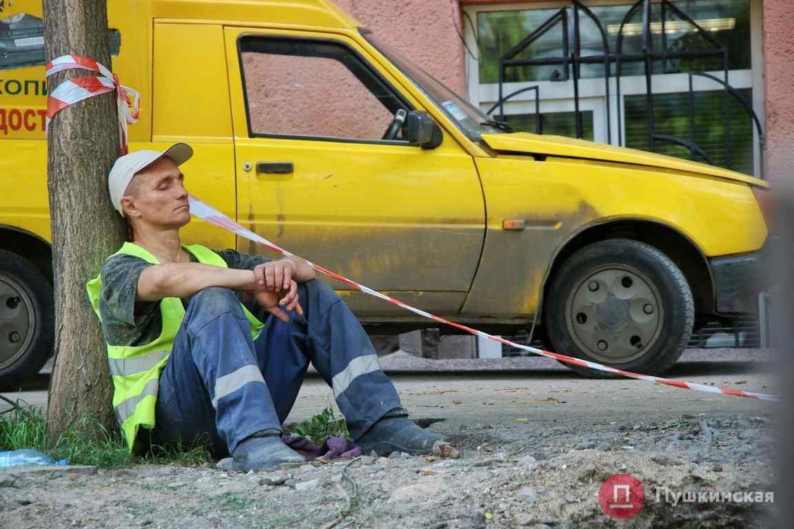 В Одессе начинается анонсированный ремонт перекрестка на Молдаванке