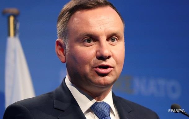 Дуда пригласил Зеленского посетить Польшу