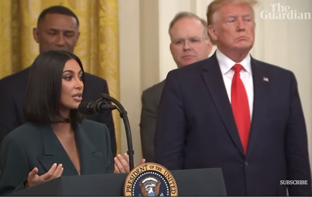 Ким Кардашьян встретилась с Трампом в Белом доме