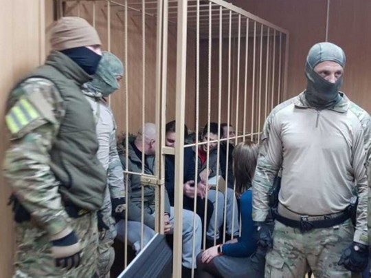 Пленным украинским морякам в России провели экспертизу