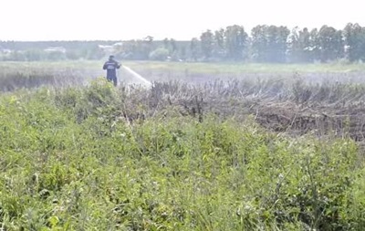 Под Киевом в пяти местах горят торфяники