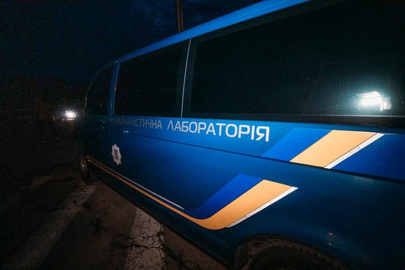 Под Киевом застрелили полицейского начальника: фото и видео с места происшествия