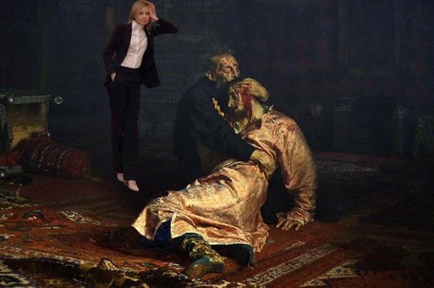 Поклонская стала героем фотожаб после инаугурации Путина