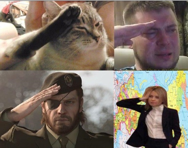 Поклонская стала героем фотожаб после инаугурации Путина