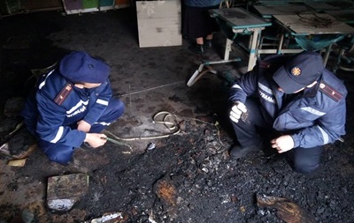 Пожар в школе Очакова: в полиции назвали причину