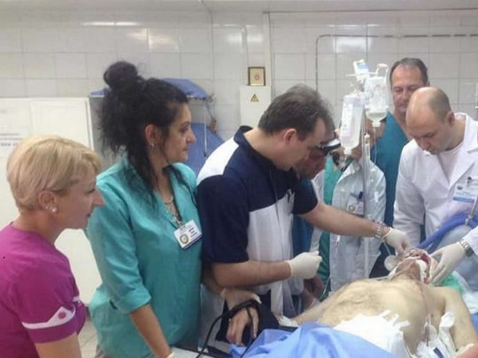 Пуля попала в лоб: в Днепр доставили тяжело раненного на Донбассе бойца ВСУ