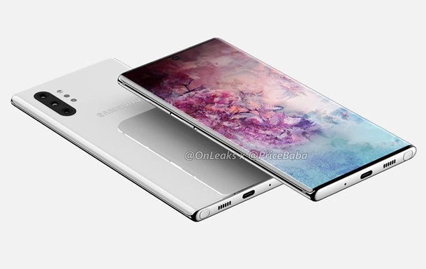 Рассекречена внешность флагмана Galaxy Note10 Pro