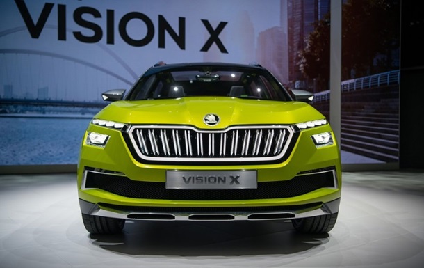 Skoda показала гибрид на газе Vision X