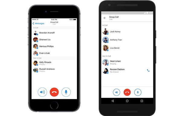 В Facebook Messenger добавили групповые голосовые чаты