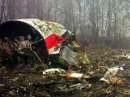 В Польше подтвердили, что причиной Смоленской катастрофы стал взрыв на борту самолета Качиньского