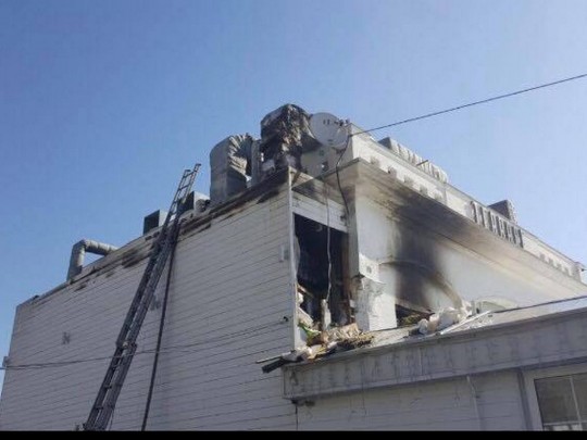 В результате пожара в ресторане на популярном одесском пляже погибла женщина (фото)