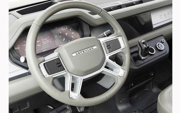 В Сети показали салон нового Land Rover Defender
