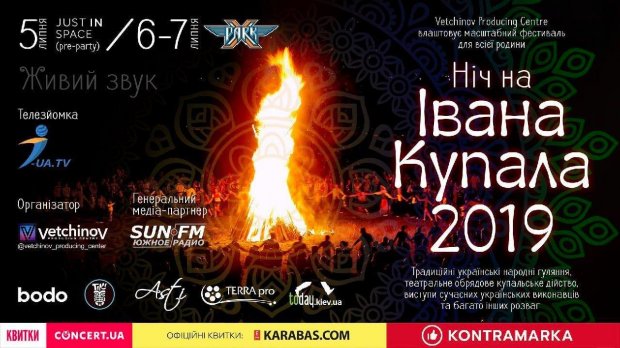 Івана Купала у Києві: програма заходів