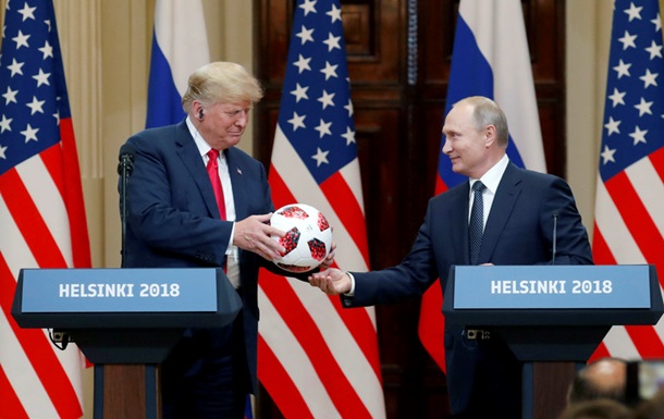 Встреча Трампа с Путиным в Хельсинки: онлайнСюжет