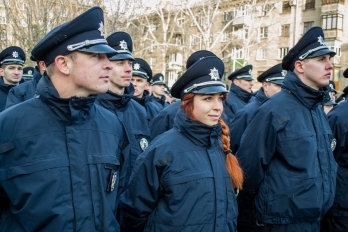 В Николаеве приняла присягу новая патрульная полиция