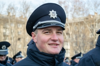 В Николаеве приняла присягу новая патрульная полиция