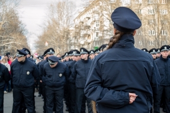 В Николаеве приняла присягу новая патрульная полиция