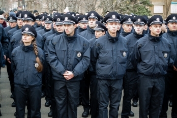 В Николаеве приняла присягу новая патрульная полиция