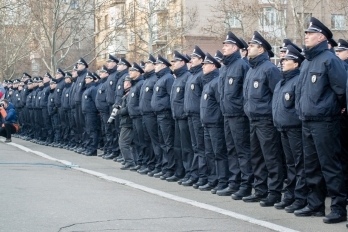 В Николаеве приняла присягу новая патрульная полиция