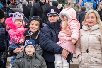 В Николаеве приняла присягу новая патрульная полиция