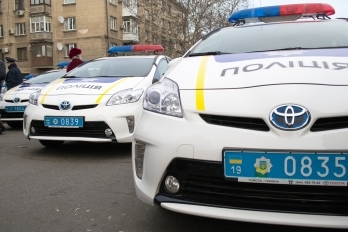 В Николаеве приняла присягу новая патрульная полиция