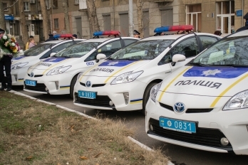 В Николаеве приняла присягу новая патрульная полиция