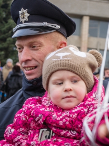 В Николаеве приняла присягу новая патрульная полиция