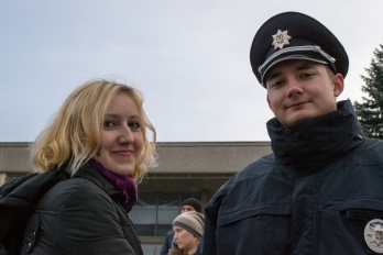 В Николаеве приняла присягу новая патрульная полиция