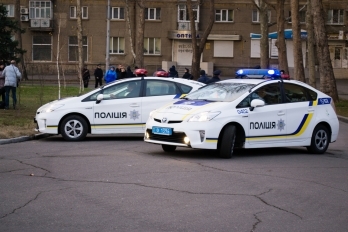 В Николаеве приняла присягу новая патрульная полиция