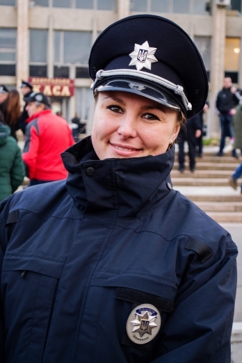 В Николаеве приняла присягу новая патрульная полиция