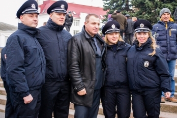 В Николаеве приняла присягу новая патрульная полиция