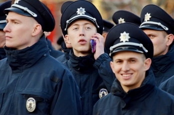 В Николаеве приняла присягу новая патрульная полиция
