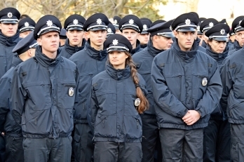 В Николаеве приняла присягу новая патрульная полиция