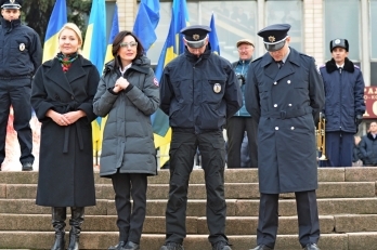 В Николаеве приняла присягу новая патрульная полиция