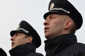 В Николаеве приняла присягу новая патрульная полиция