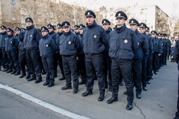 В Николаеве приняла присягу новая патрульная полиция