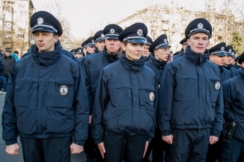 В Николаеве приняла присягу новая патрульная полиция