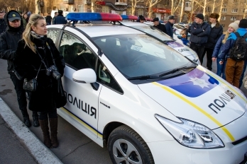 В Николаеве приняла присягу новая патрульная полиция