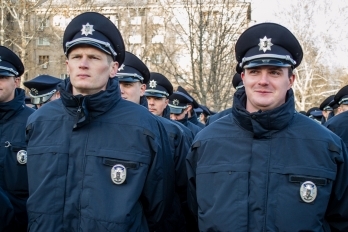 В Николаеве приняла присягу новая патрульная полиция