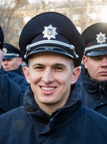 В Николаеве приняла присягу новая патрульная полиция