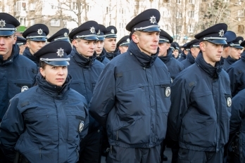 В Николаеве приняла присягу новая патрульная полиция