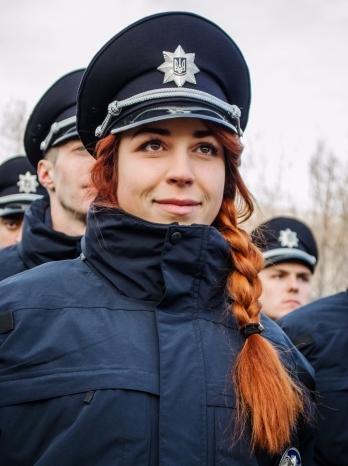 В Николаеве приняла присягу новая патрульная полиция