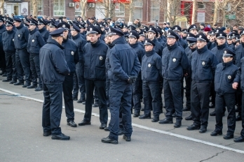 В Николаеве приняла присягу новая патрульная полиция