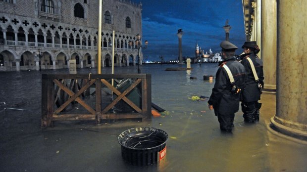Масштабний потоп у Венеції: як місто на воді йде під воду