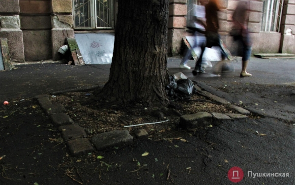 В Одессе готовы заплатить 300 тысяч за проект ремонта 700 квадратных метров тротуара в центре. Фото